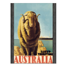 Lloyd Triesting Australie, cru Carte Postale
