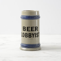 Lobbyiste de bière… mugs à café
