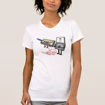 L'Obsoletes (rétro enregistreur à cassettes à disq T-shirts