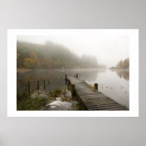 Loch brumeux Ard, Ecosse - copie posters