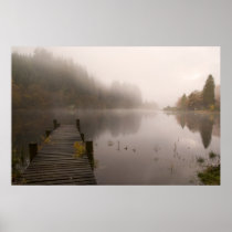 Loch brumeux Ard, Ecosse - copie posters