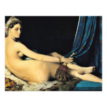 L'Odalisque grand, Odalisque de La de Français gra Faire-parts