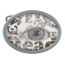 L'oeil a lu la boucle de ceinture