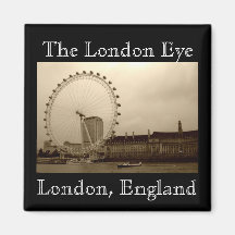 L'oeil de Londres, aimant de Londres, Angleterre