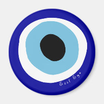 L'oeil mauvais magnets pour réfrigérateur