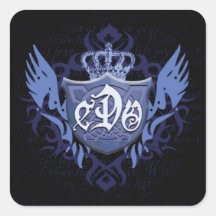 Logo-Autocollant de crête de CDO