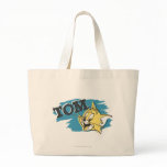 Logo bleu et jaune de Tom sacs