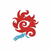 Logo brodé de Darin Jones Veste De Sport Brodée