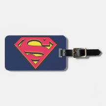 Logo classique de Superman Étiquettes De Bagages