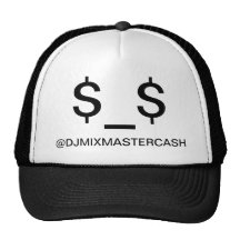 Logo d'argent de DJMIXMASTERCASH Casquette