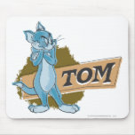 Logo d'attitude de Tom tapis de souris