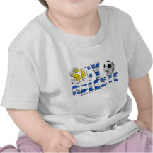 Logo de ballon de football de football de drapeau  t-shirts