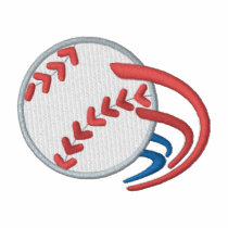 Logo de base-ball polos brodés