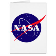 Logo de boulette de viande de la NASA Cartes De Vœux