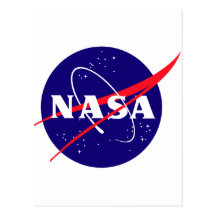 Logo de boulette de viande de la NASA Cartes Postales