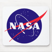Logo de boulette de viande de la NASA Tapis De Souris