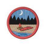 Logo de camping sweatshirt à capuche brodé