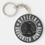 Logo de cercle de CHASSEUR de Sasquatch Porte-clés
