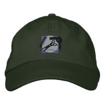 Logo de coiffeur casquettes brodées