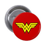 Logo de femme de merveille badge