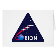 Logo de la NASA Orion Carte De Vœux