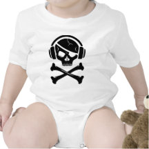 Logo de la piraterie anti-RIAA de pirate de musiqu T-shirts
