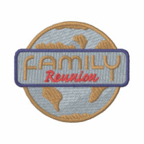 Logo de la Réunion de famille polos brodés