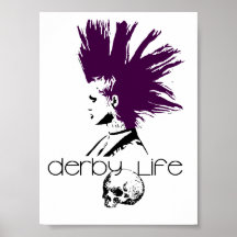Logo de la vie de Derby Posters