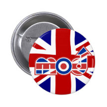 Logo de mod avec l'union Jack Badges