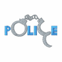 Logo de police polos brodés