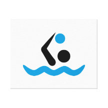 Logo de polo d'eau toiles tendues