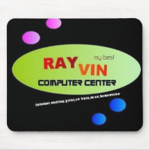 LOGO DE RAYVIN TAPIS DE SOURIS