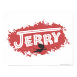 Logo de silhouette de Jerry posters