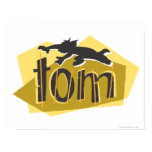 Logo de silhouette de Tom posters
