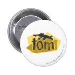 Logo de silhouette de Tom badges publicitaires