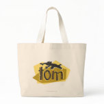 Logo de silhouette de Tom sacs