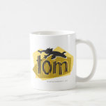 Logo de silhouette de Tom tasses