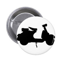 Logo de style badge avec épingle