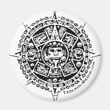 Logo de Tzolkin Sunstone Aimant Pour Réfrigérateur