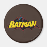 Logo de vieille école de Batman Aimants