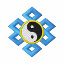Logo de Yin Yang polos brodés