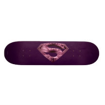 Logo d'éclat d'étoile de Superman Planches À Roulettes Customisées