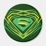Logo décoratif vert de Superman Aimants Pour Réfrigérateur