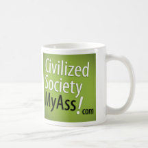 Logo d'inclinaison sur le vert tasses à café