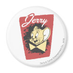 Logo jaune de Jerry Botiw magnets