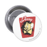 Logo jaune de Jerry Botiw badges publicitaires
