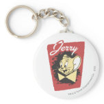 Logo jaune de Jerry Botiw porte-clés