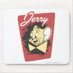 Logo jaune de Jerry Botiw tapis de souris