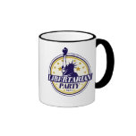 logo libertaire de partie tasse à café