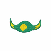 Logo maladroit brodé de tortue polos